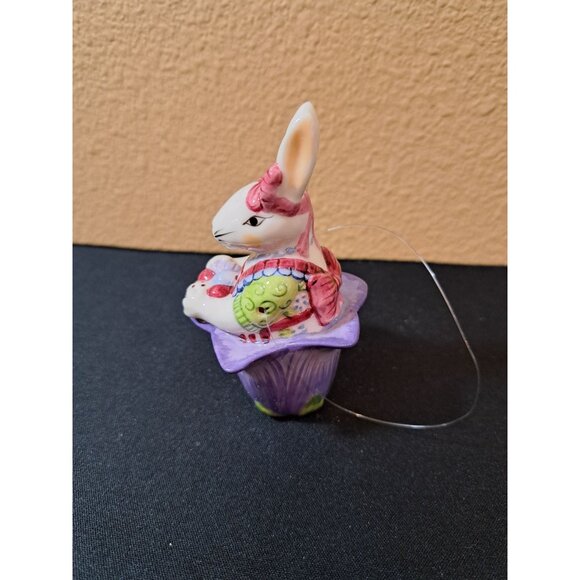 Villeroy & Boch Spring Bunny Ornament Hand-PaintedEaster NEW - Picture 2 of 8